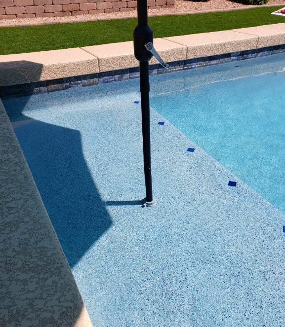 Umbrella Pole Stabilizer reducer threaded adapter insert for Baja Deck Pool Sleeves